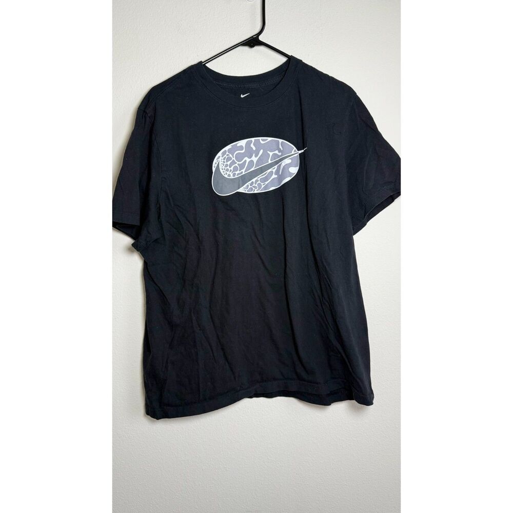 Nike The Nike Tee Men’s XL Black Animal Print Swoosh Graphic T-Shirt